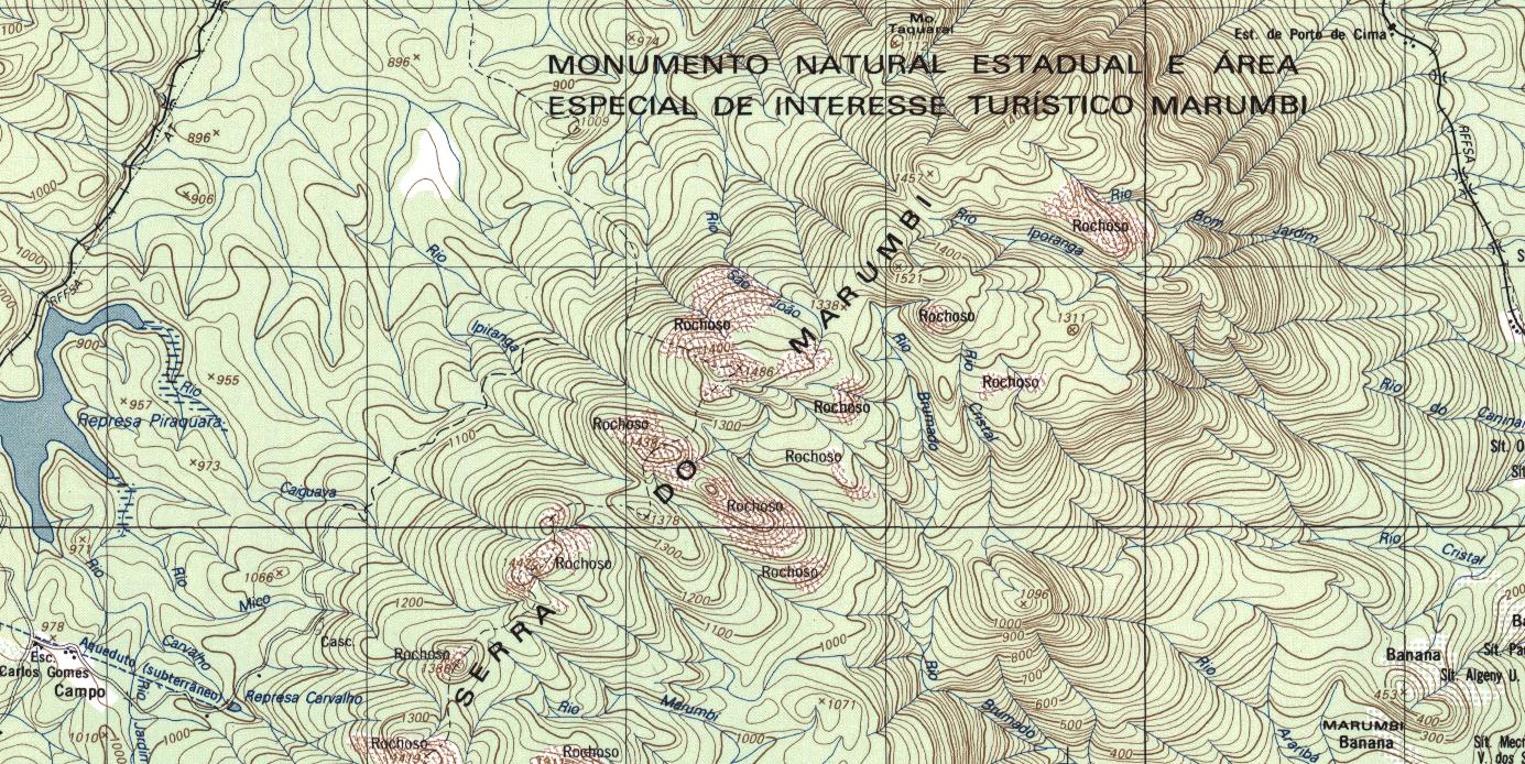 carta topográfica